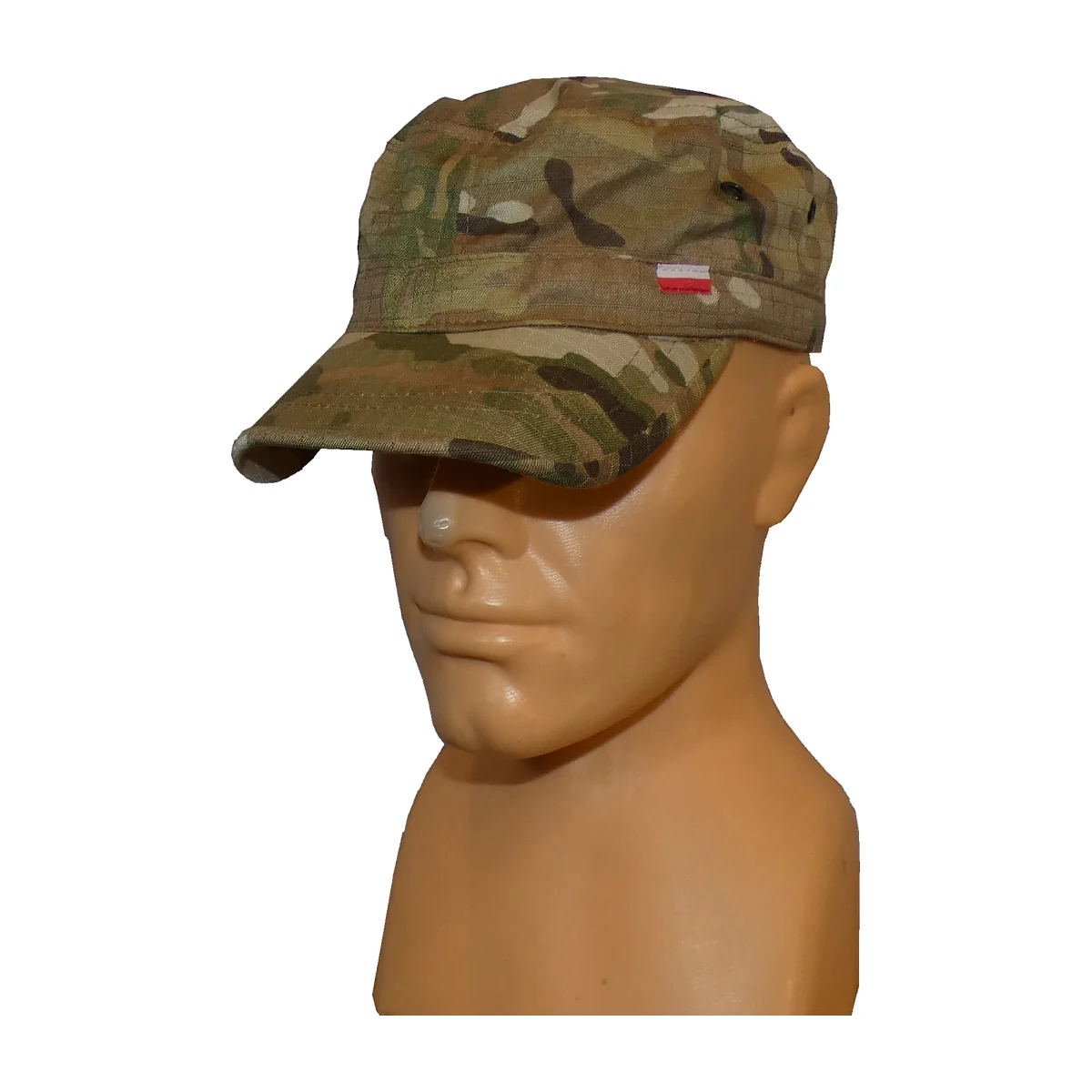 Czapka patrolowa z daszkiem w kamuflażu Multicam SUEZ - GROM US23 RIP-STOP z regulacją obwodu głowy.