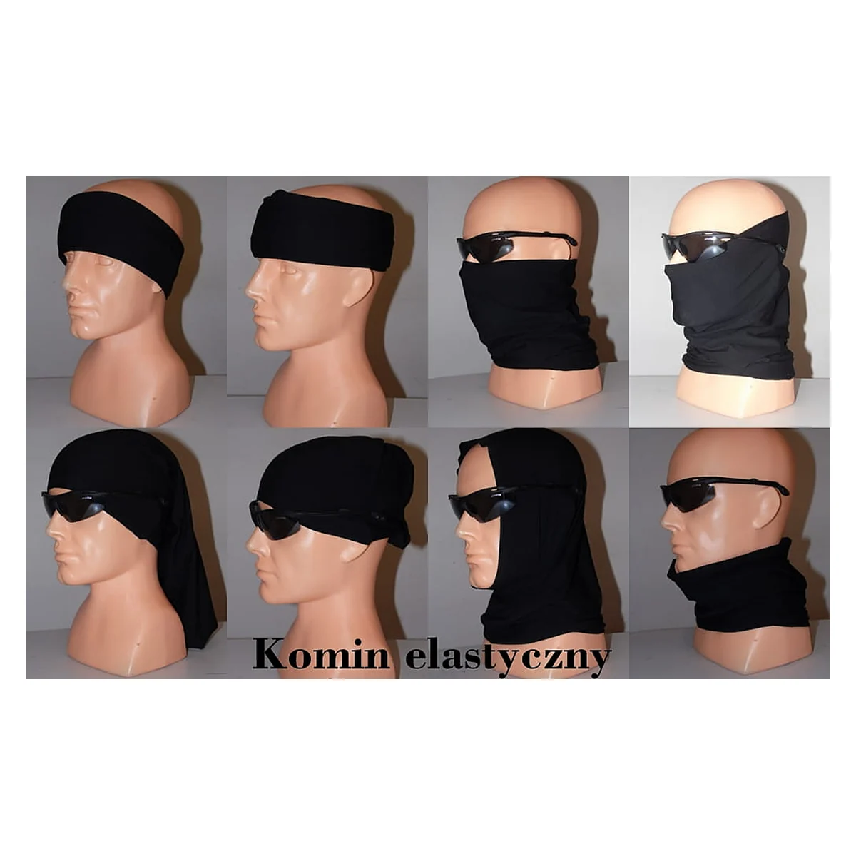 Komin czarny