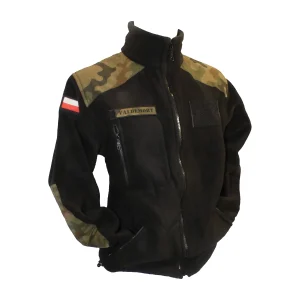 Bluza polarowa czarna z obszyciami wz.93, dorosła