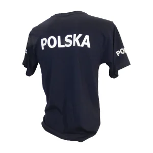 Koszulka POLSKA granatowa dla dorosłych