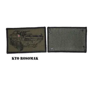Naszywka KTO Rosomak na rzep, 80 x 50 mm